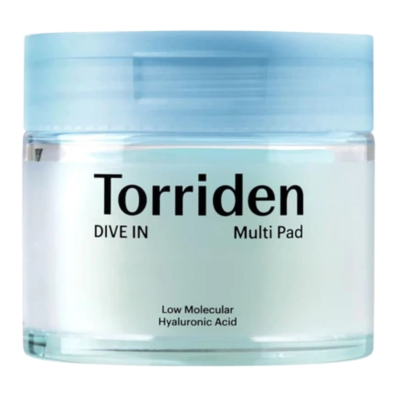 Torriden DIVE IN Niedermolekulare Hyaluronsäure Multi-Pads 80 Stück Hyaluronsäure