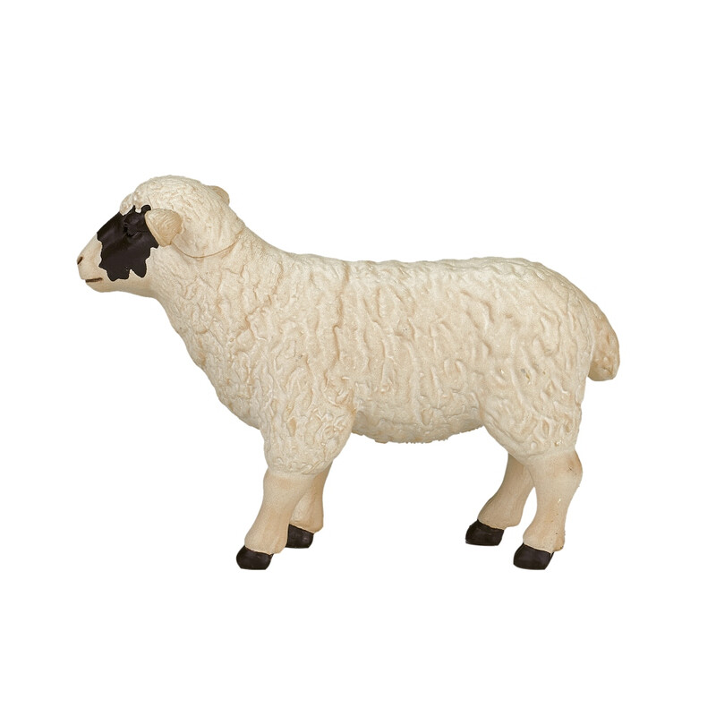 MOJO Black-faced Sheep Animal Play Figure - Lifelike Farm Toy for Kids, Realistic Educational Wildlife Collectible