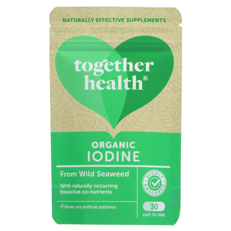 Organic Seaweed Iodine - With Harvested Ascophyllum - 30 CAPS