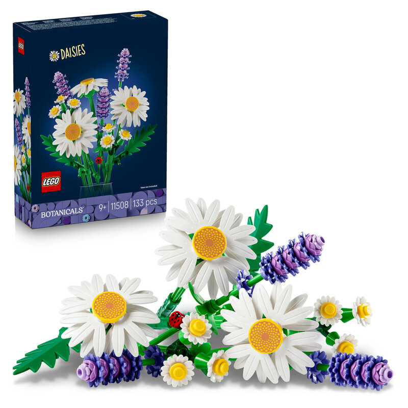 LEGO Botanicals Marguerites 11508 - vue 9
