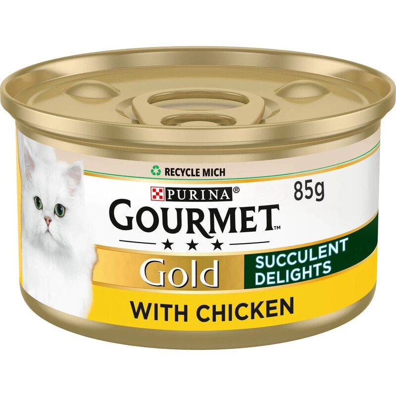 Gold Succulent Delights with Chicken 85g
