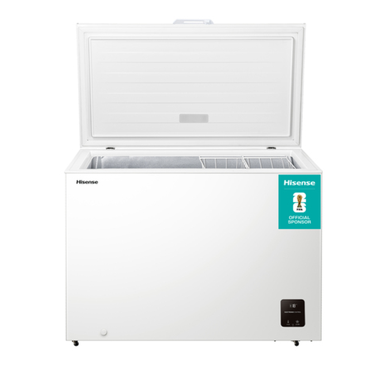 FC386D4AWLE 297L Wide Freestanding Chest Freezer - White