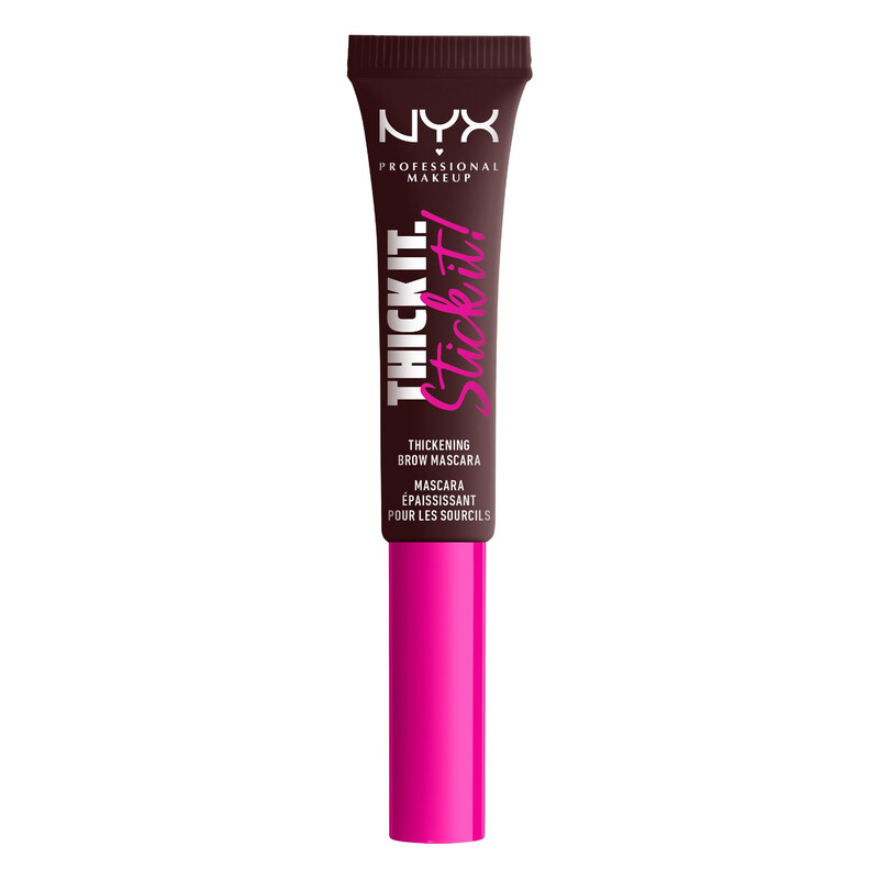 NYX Professional Makeup Eyebrow Gel Thick It, Stick It! 16H Wear, Espresso | Tints and Thickens, 16hr Wear, Vegan Formula, Ultra Buildable, Thickening Brow Mascara, Natural - Image 7