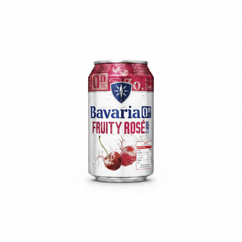 Bavaria 0.0% Fruity Rosé Bier - 6 x 330 ml