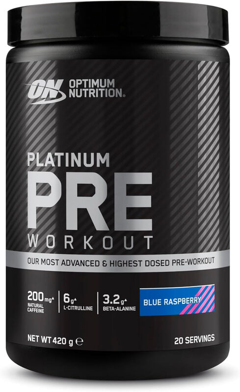 Platinum Pre Workout Performance Blue Raspberry – 420 g