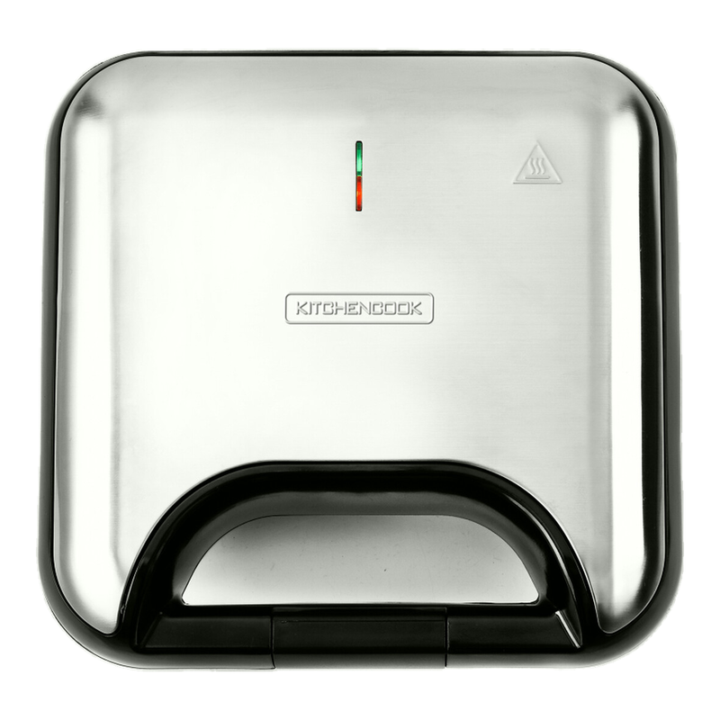 KITCHENCOOK Mister K Appareil à sandwich 3-en-1 en acier inoxydable