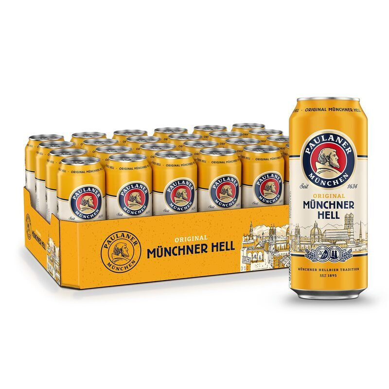 PAULANER Münchner Hell 24 × 0,5 L