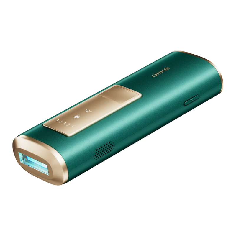 Ulike Air 2 IPL-ontharingsapparaat voor vrouwen en mannen met Ice Cooling-technologie, vrijwel pijnloze resultaten, veilig alternatief voor laserontharing, voor lichaam en gezicht, groen