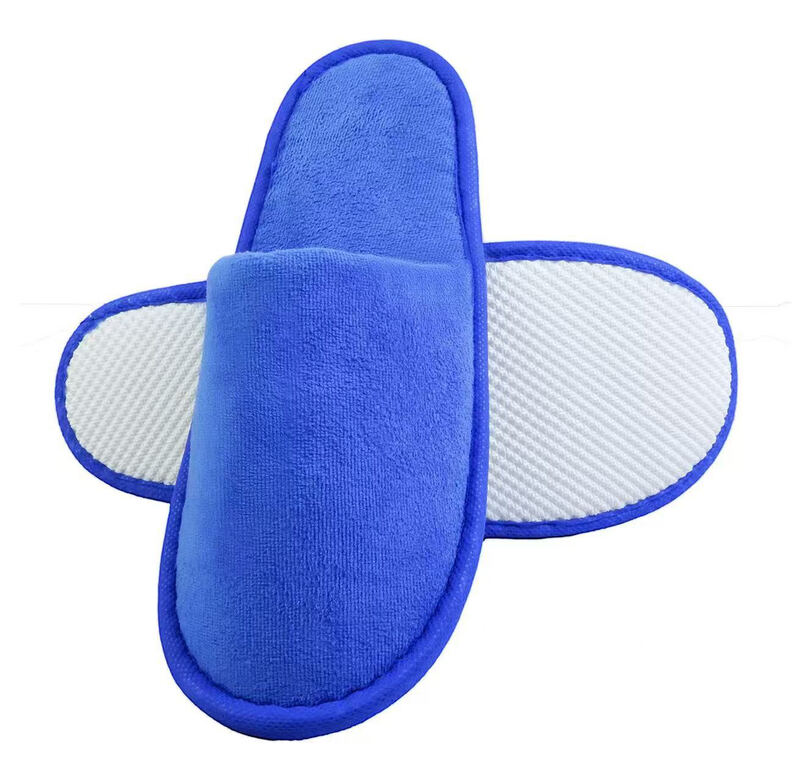 Youjie Non-Slip Disposable Closed-Toe Slippers for Hotel & Spa Guests