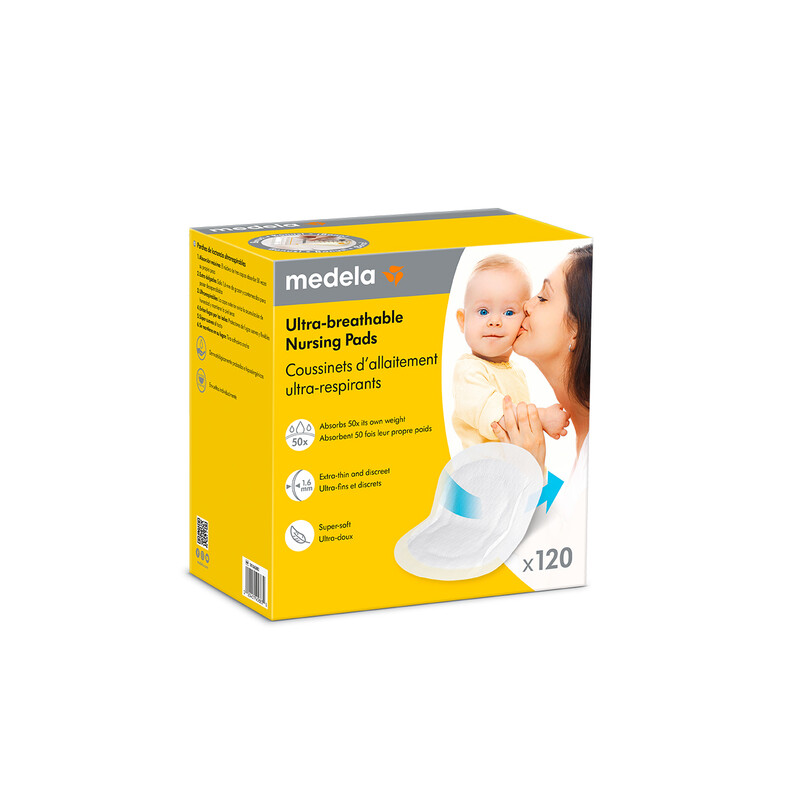 Ultra-Breathable Nursing Pads 120 pack