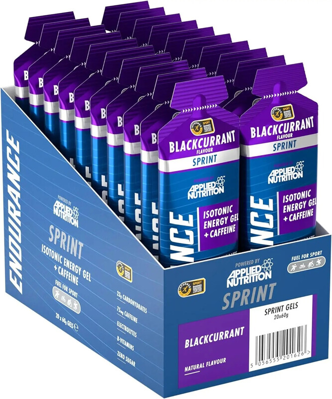 Energy Gel + Electrolytes Endurance Blackcurrant - 20 x 60 g