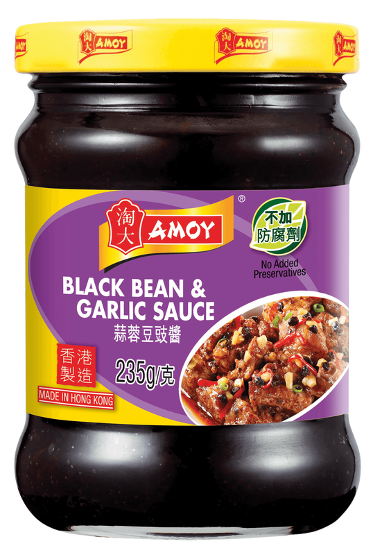 Amoy Black Bean And Garlic Sauce 235G