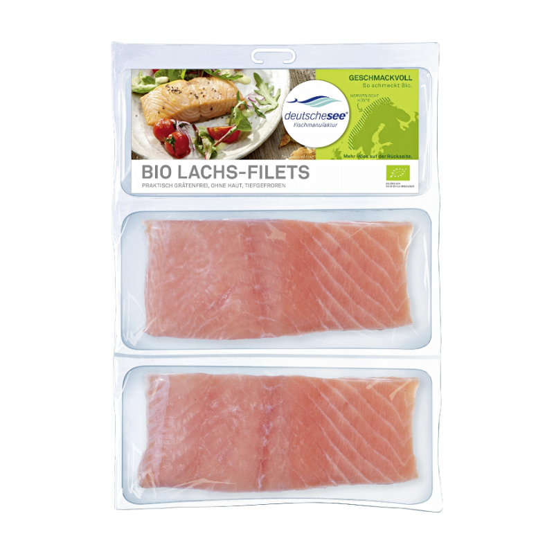 Deutsche See Bio-Lachsfilet 2 x 150 g
