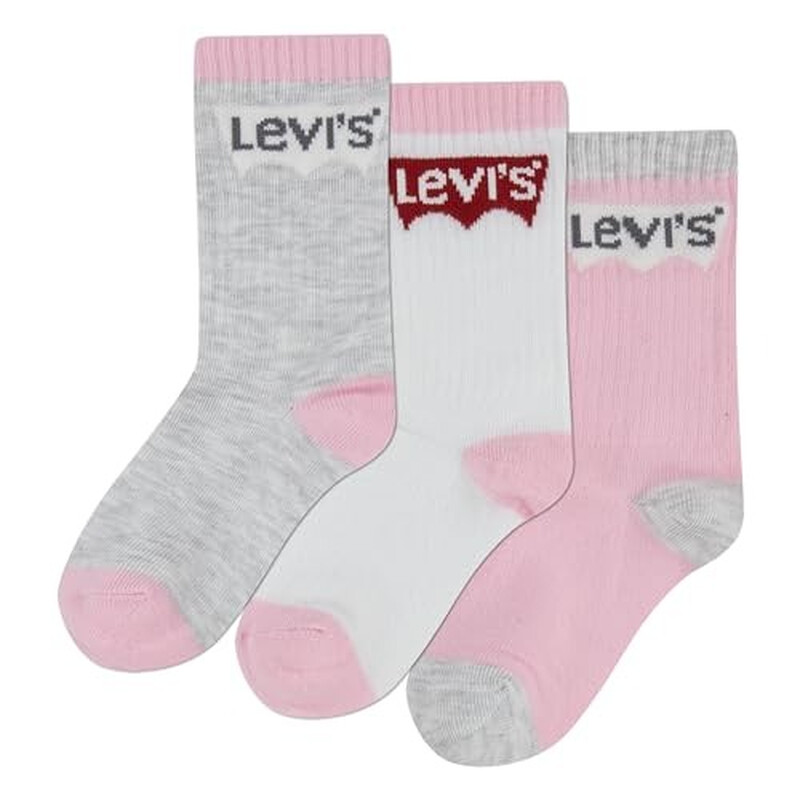 Kinderkousen van Levi's LHN BATWING REGULAR CUT 3 PK LE FAIRY TALE 9