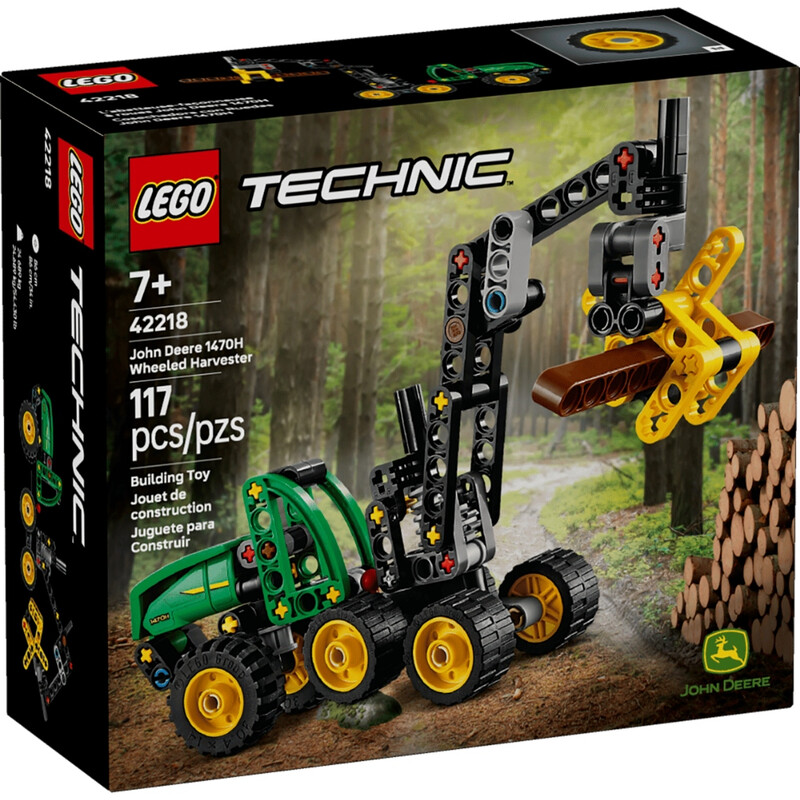 Technic 42218 John Deere 1470H Wheeled Harvester