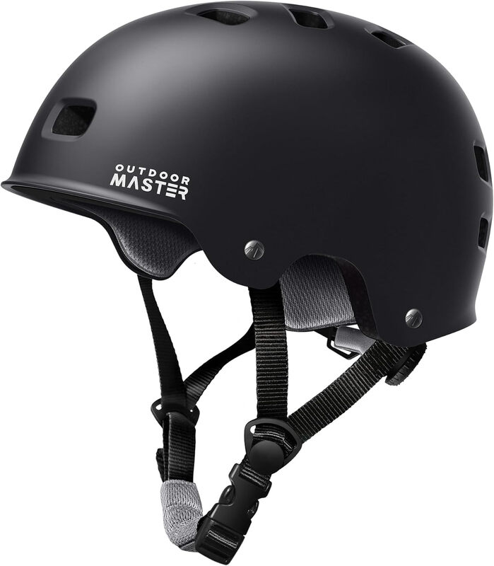 Oryx Adults Skateboard Cycling Helmet -Black M