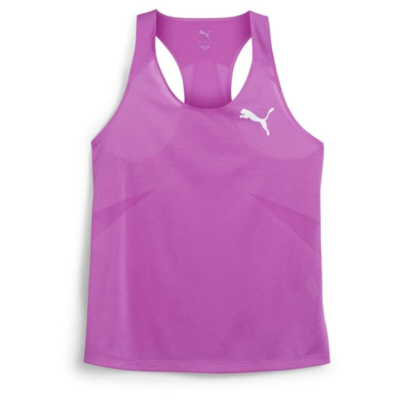 Puma Women's Raceday Ultraspun Singlet- Wild Berry