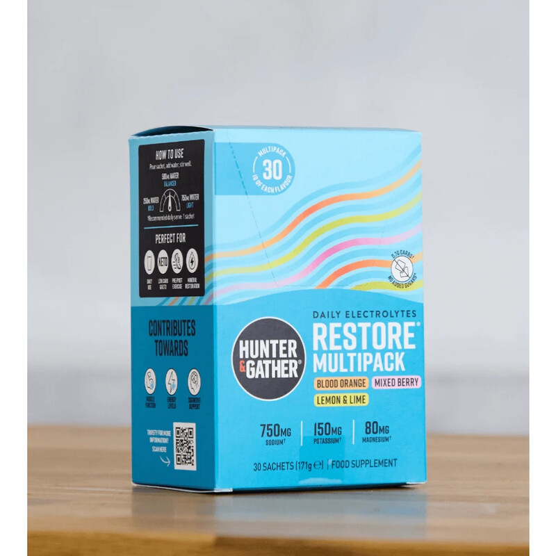 Hunter and Gather Electrolytes v2 Variety Box - 30 Sachets
