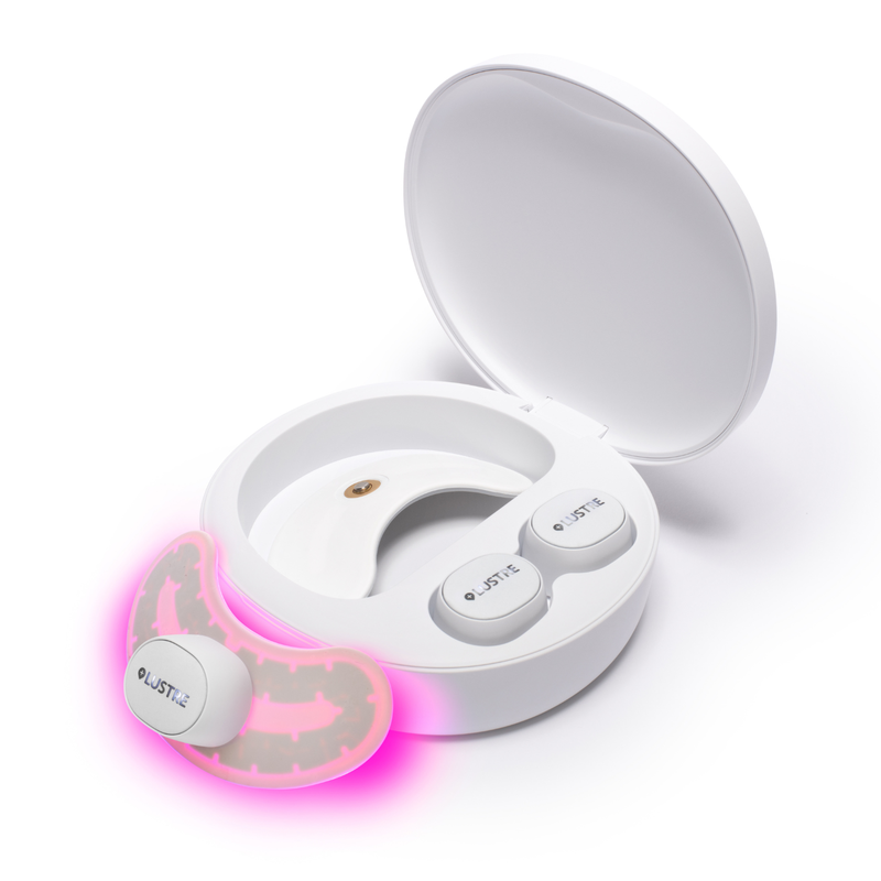 GoGlow LED Under Eye Patches, Wireless Dual LED Therapy 3-Min Treatment