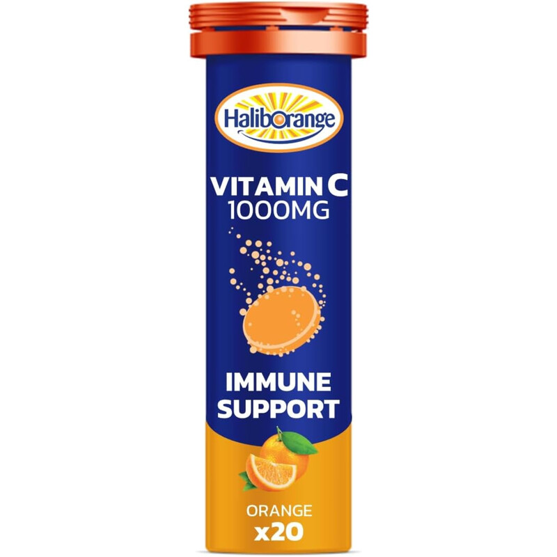 Haliborange Vitamin C 1000 Mg 20 Orange Flavour Effervescent Tablets