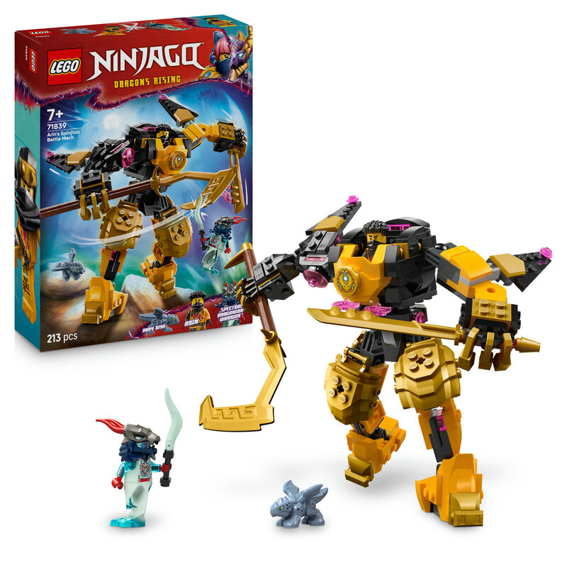 LEGO Ninjago 71839 Arins Spinjitzumech