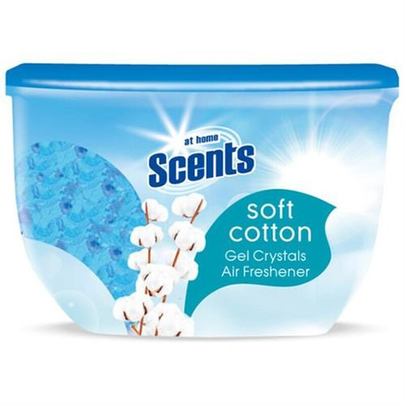 At Home Gel désodorisant d’ambiance - Linge de coton frais, 150 g