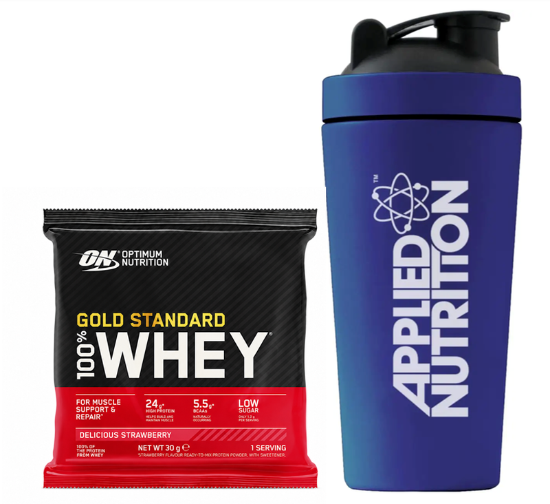 Gold Standard Whey Sachets (30 g) x Shaker (750 ml)
