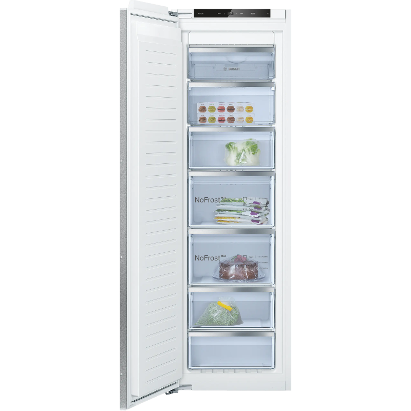 Bosch GIN81ACE0 geïntegreerde vrieskast - NoFrost - SuperFreeze - energiezuinig - LED-verlichting