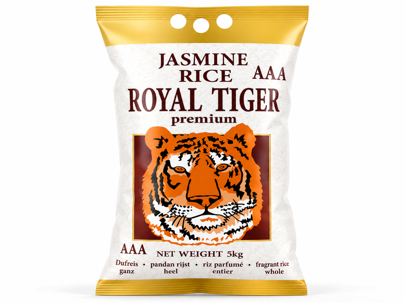 Royal Tiger Premium Jasmijnrijst AAA 5 kg