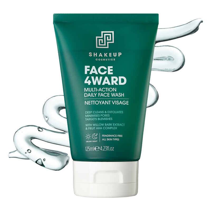 Shakeup Cosmetics Face 4Ward Face Wash 125Ml - Image 3