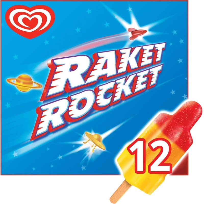 OLA IJs Raket 12 stuks 12 x 55 ml