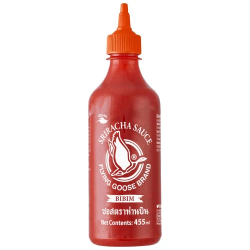 FLYING GOOSE SRIRACHA BIBIM CHILLI SAUCE 455ml