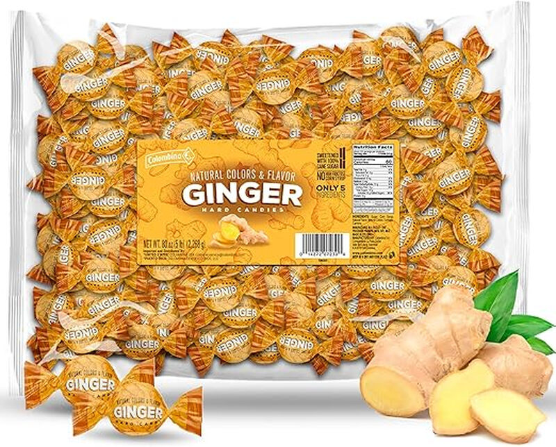 Hard Ginger Candy 2.27kg