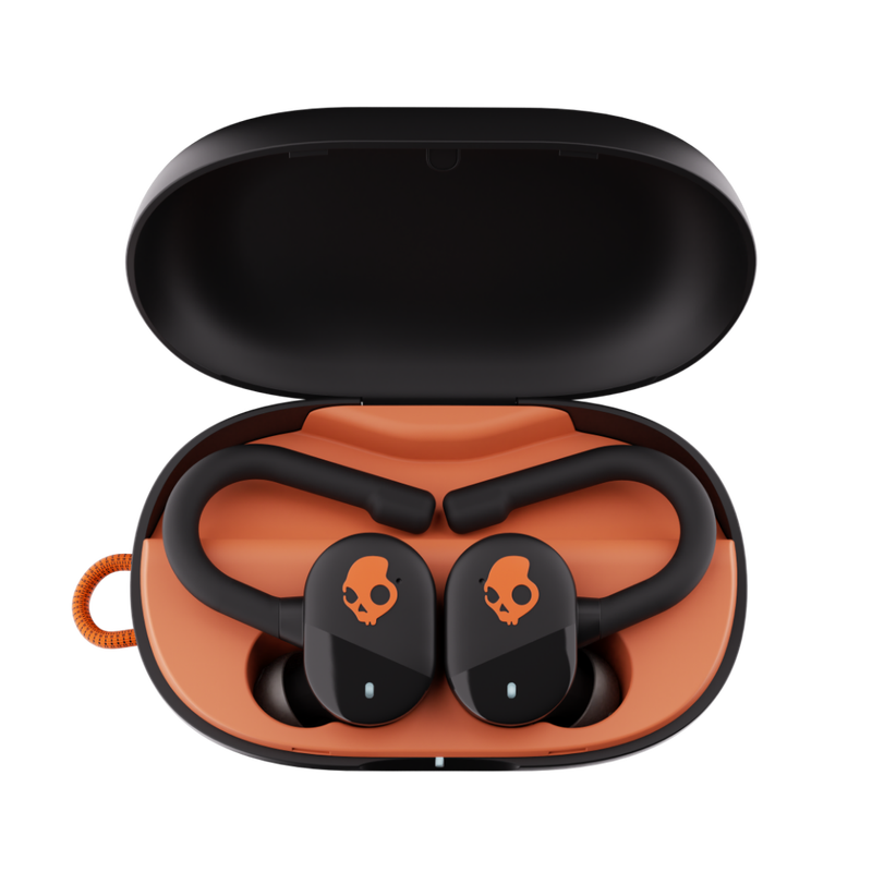 Push Play Active True Wireless In-Ear Earbuds - Black/Orange