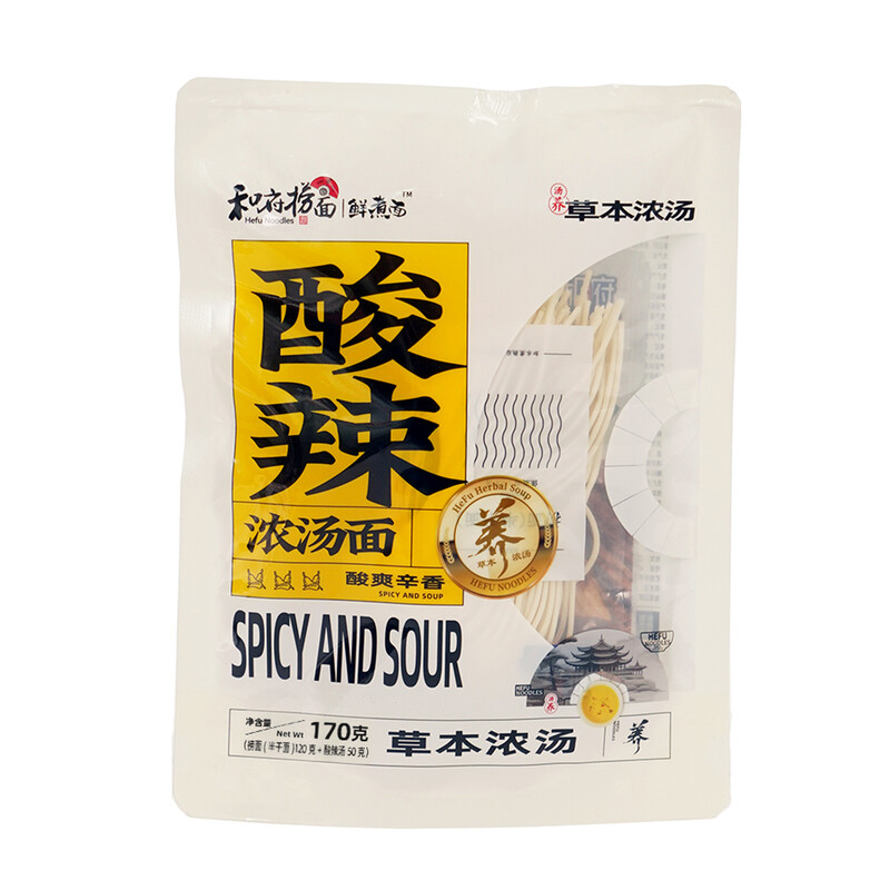 和府捞面酸辣浓汤170g*1袋