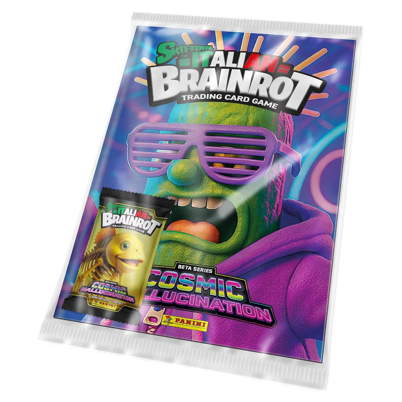 Carte à collectionner Panini Skifidol Italian Brainrot TCG Vol 2 Beta Starter 1 classeur + 1 pochette - vue 3
