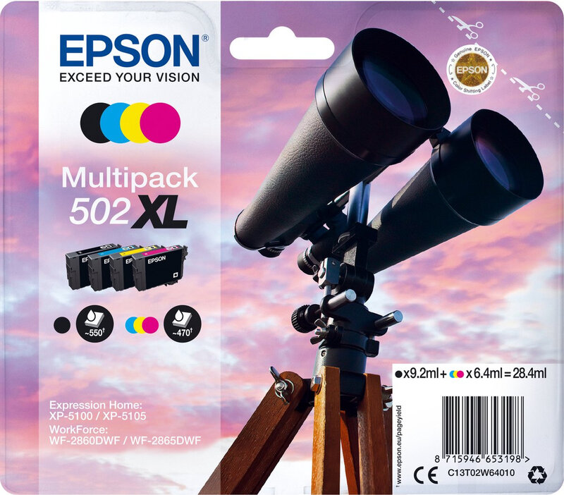 Epson 405 4-kleuren multipack DURABrite Ultra duurzame inkt