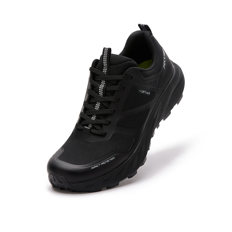 PELLIOT Laufschuhe Unisex Straßenlauf – atmungsaktiv & leicht, Obsidian Black (EU 41)