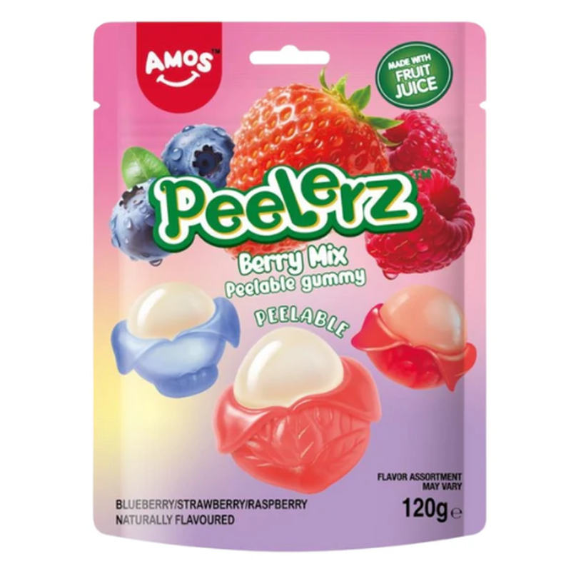 Peelerz Gummy Berry Mix 120g