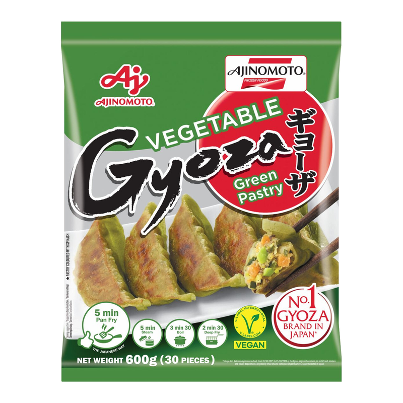 Ajinomoto Green Gyoza Vegetable In Pasty 600G