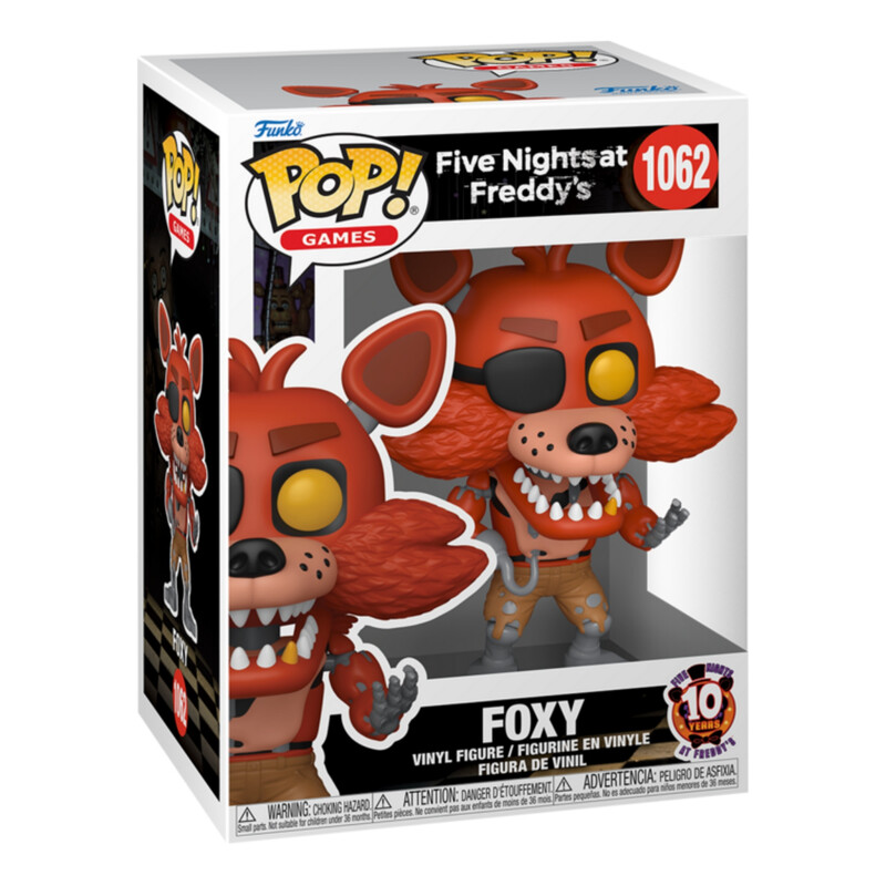 Funko Pop! Vinyl Games: Fnaf Five Nights At Freddy's Foxy