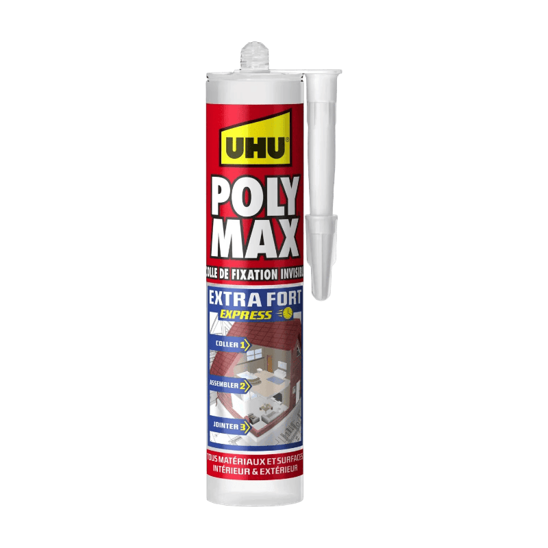 Colle mastic extra forte express UHU invisible
