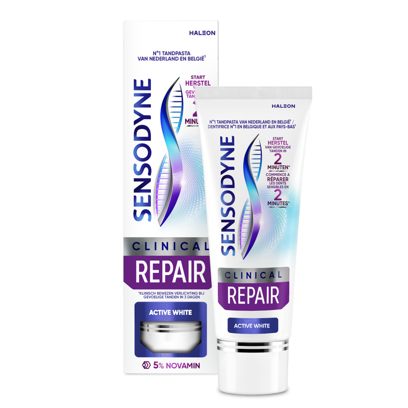 Sensodyne Clinical Repair Active White dentifrice, 75ml