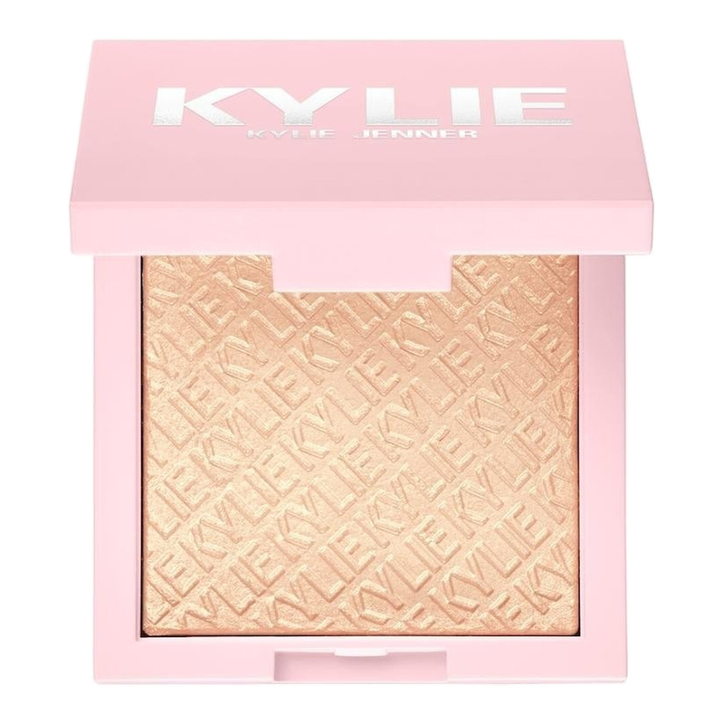 Kylie Cosmetics Kylighter Pressed Illuminating Powder 8 g #050 Cheers Darling – Veganer Highlighter für einen strahlenden Soft-Focus Glow (Champagner-Gold)