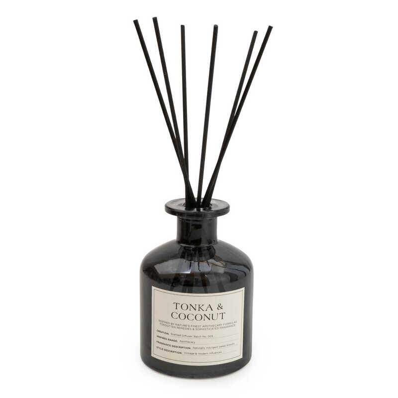 Diffuser Apothecary Tonka & Coconut Black 250ml