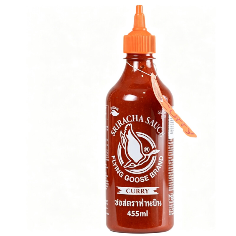 FLYING GOOSE SRIRACHA CURRY CHILLI SAUCE 455ml