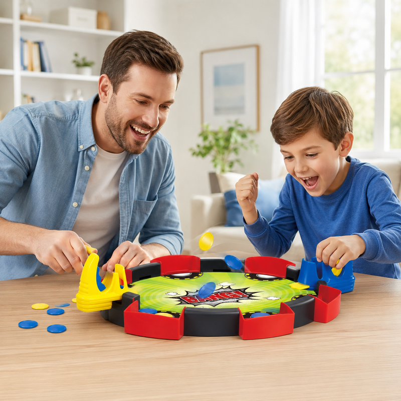 2-Spieler Eisball-Wurfspielbrett Tischspiel für Kinder F20 Ausstellungsständer Nummer, Halloween- und Weihnachtsgeschenke