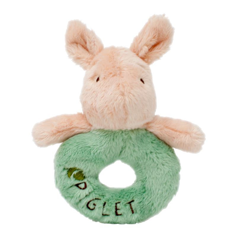 Classic Piglet Ring Rattle