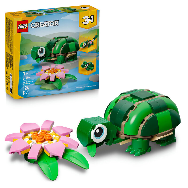 LEGO Creator 31377 Schildkröte mit Seerose