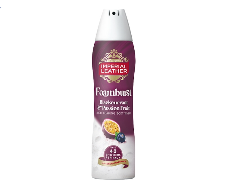 Imperial Leather Amber Blackcurrant & Passion Fruit Foamburst Gel To Foam Body Wash 200Ml